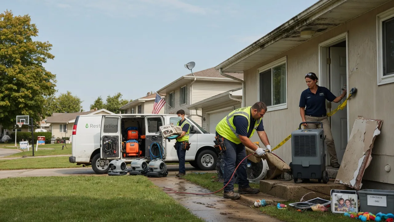 Water Damage Restoration in Muskogee, OK near me